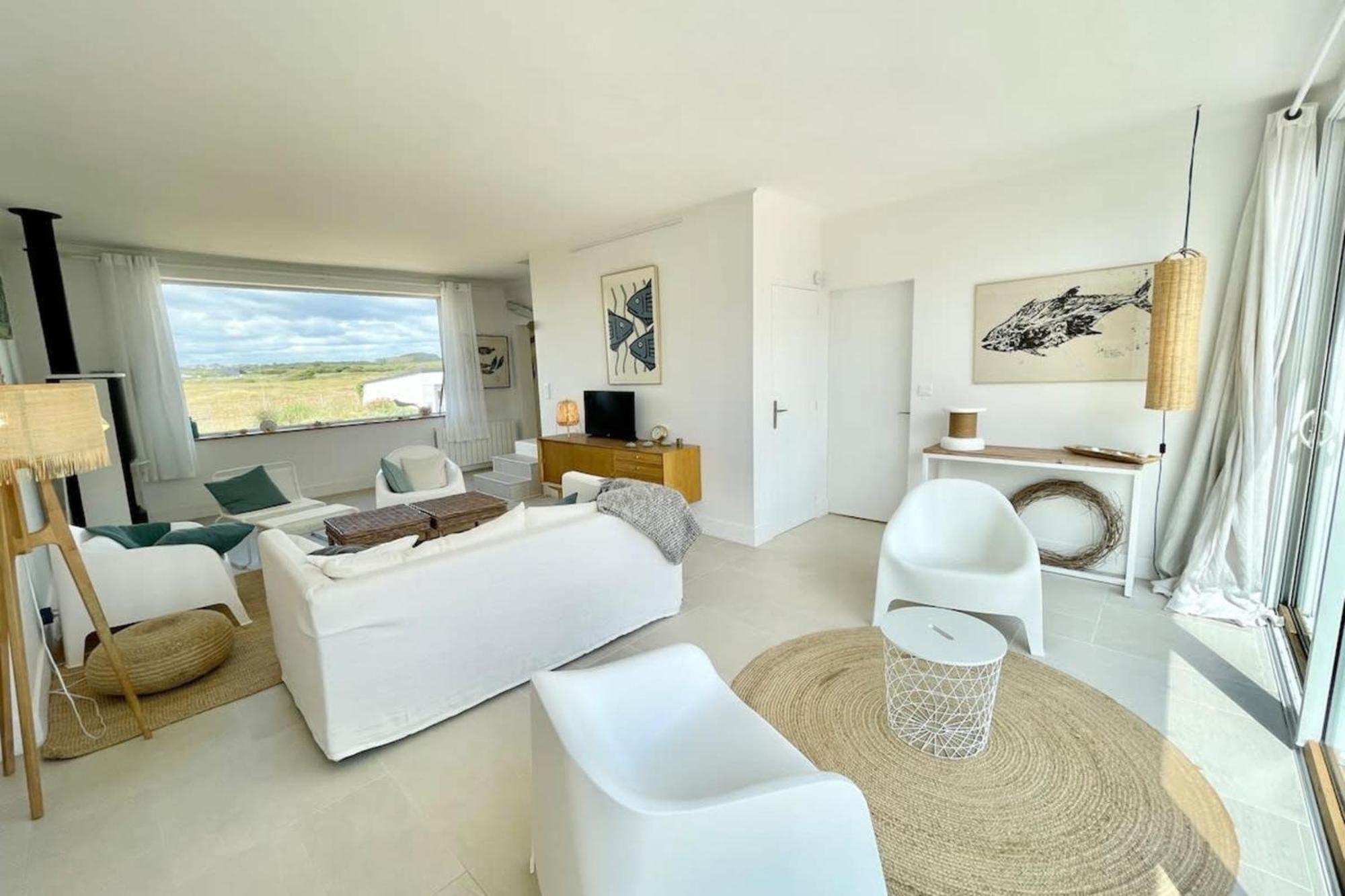 Maison Ultra Coconning Jardin Face Aux Plages Ploemeur Bagian luar foto